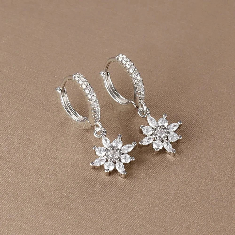 Celeste Starfall Drop Earrings — alternate angle