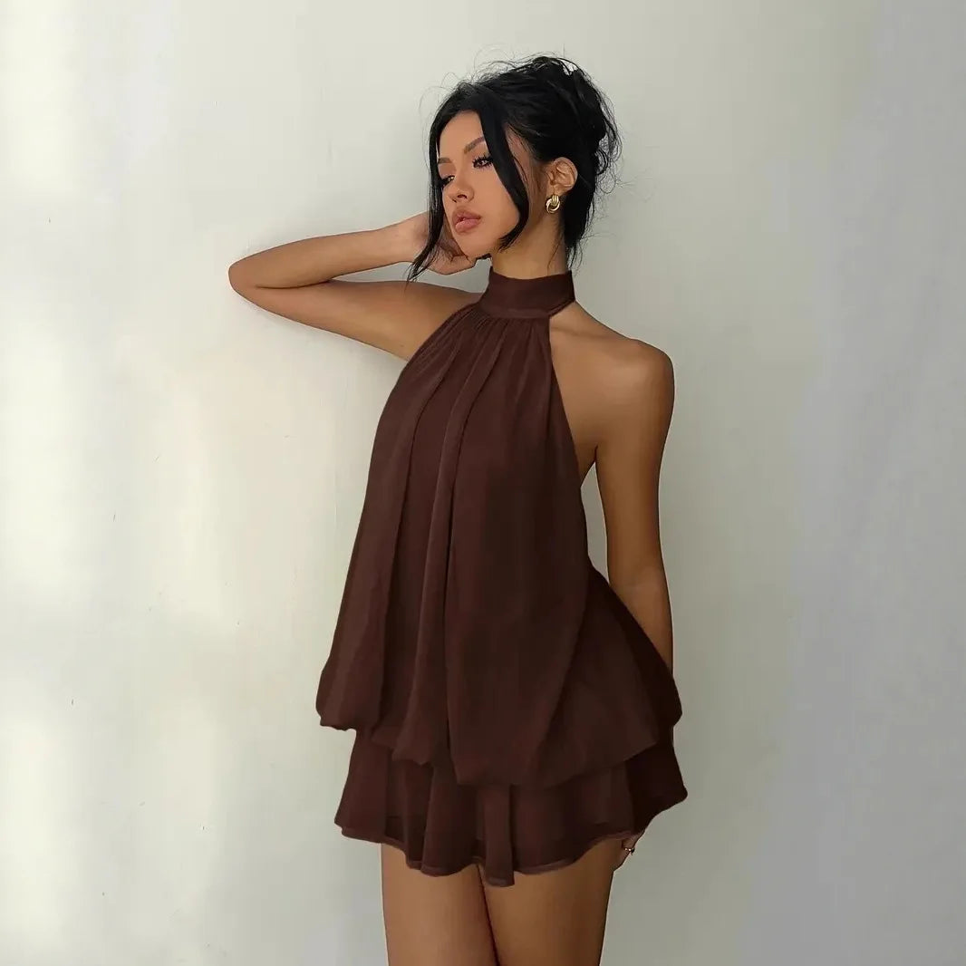 Elysia Sculpted Mini Dress