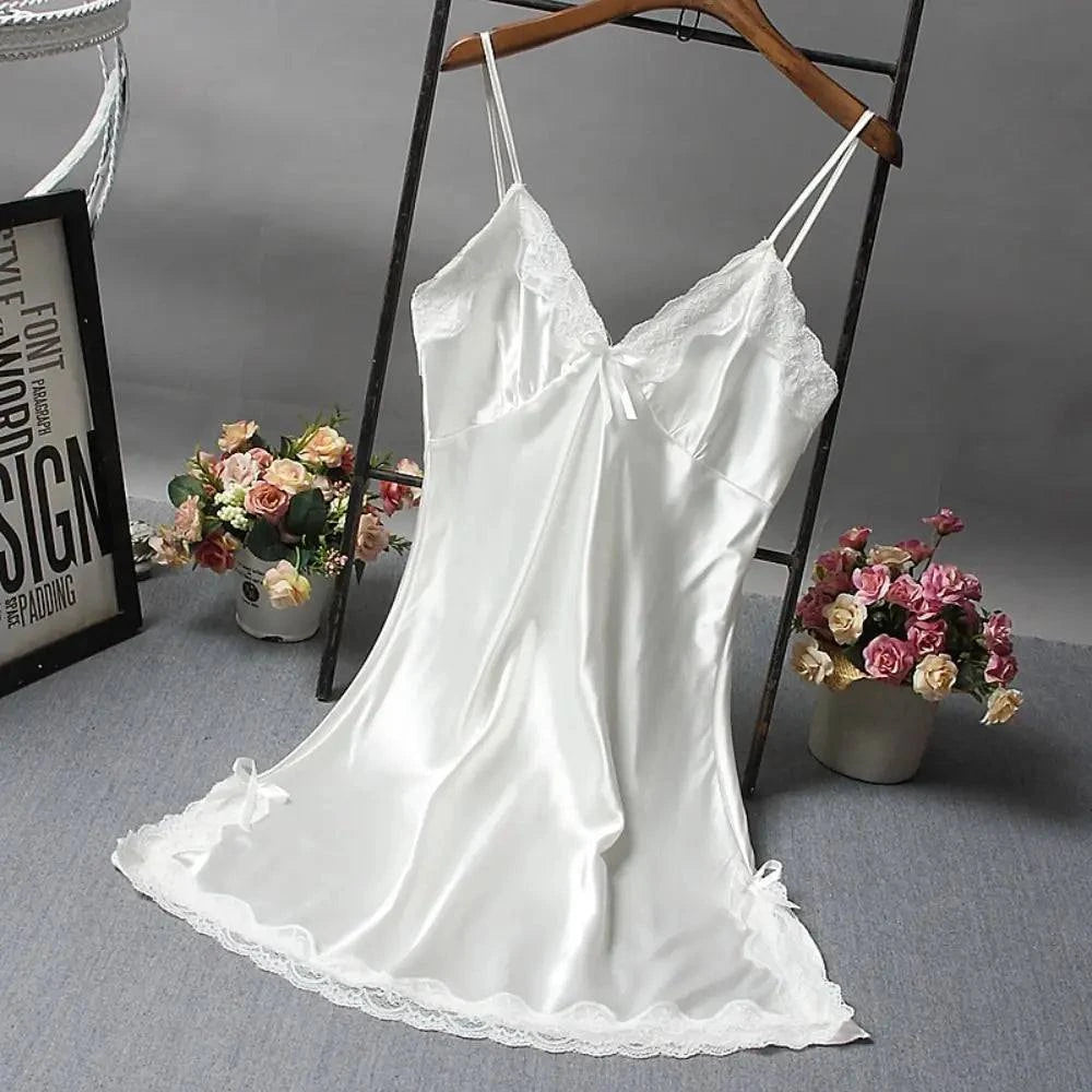 Silque Lace Camisole Nightdress — set detail