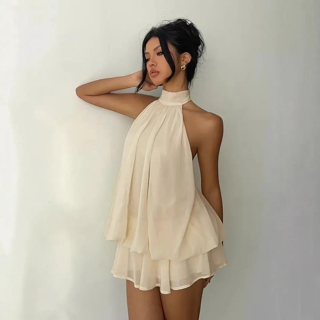 Elysia Sculpted Mini Dress