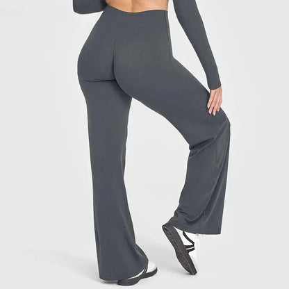 Nova Butter-Soft Flared Yoga Pants, view 2