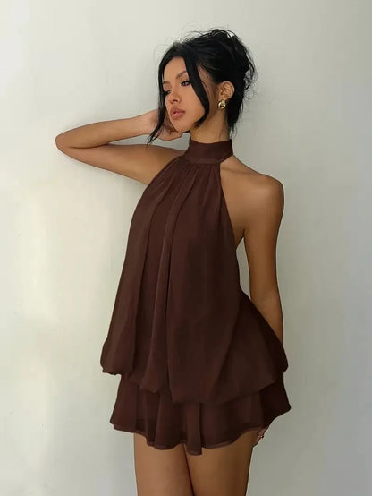 Elysia Sculpted Mini Dress