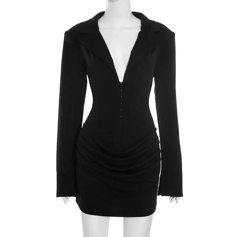 Odette Blazer Mini Dress, view 2