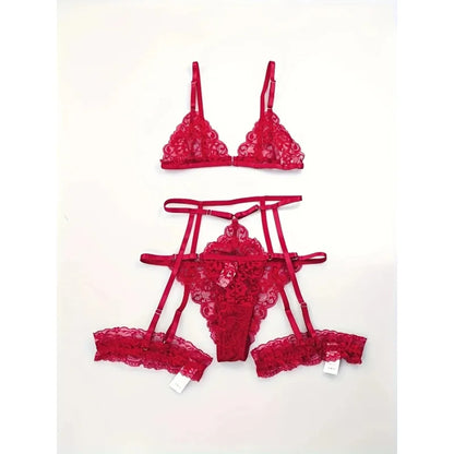 Éclat Sheer Lace Lingerie Set