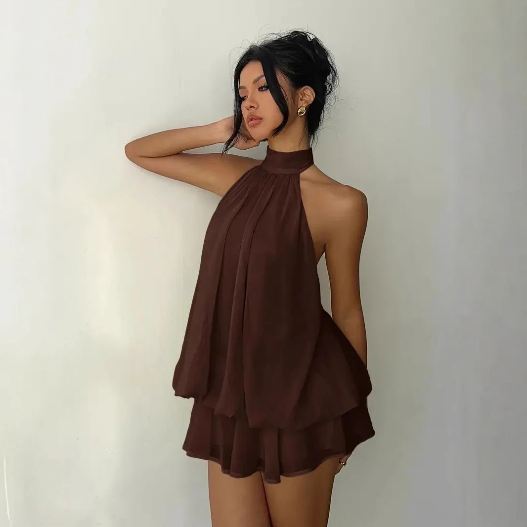 Elysia Sculpted Mini Dress