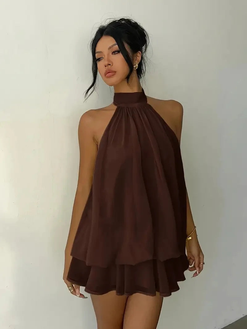 Elysia Sculpted Mini Dress