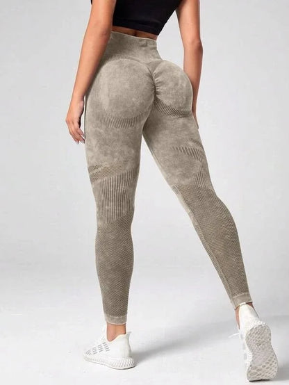 Vita Seamless Scrunch Leggings in Khaki