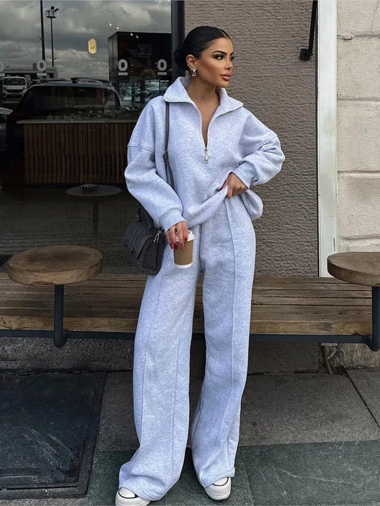 Elodie Half-Zip Lounge Set, view 1