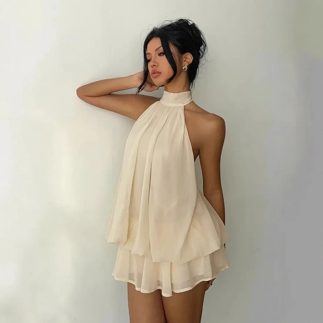 Elysia Sculpted Mini Dress