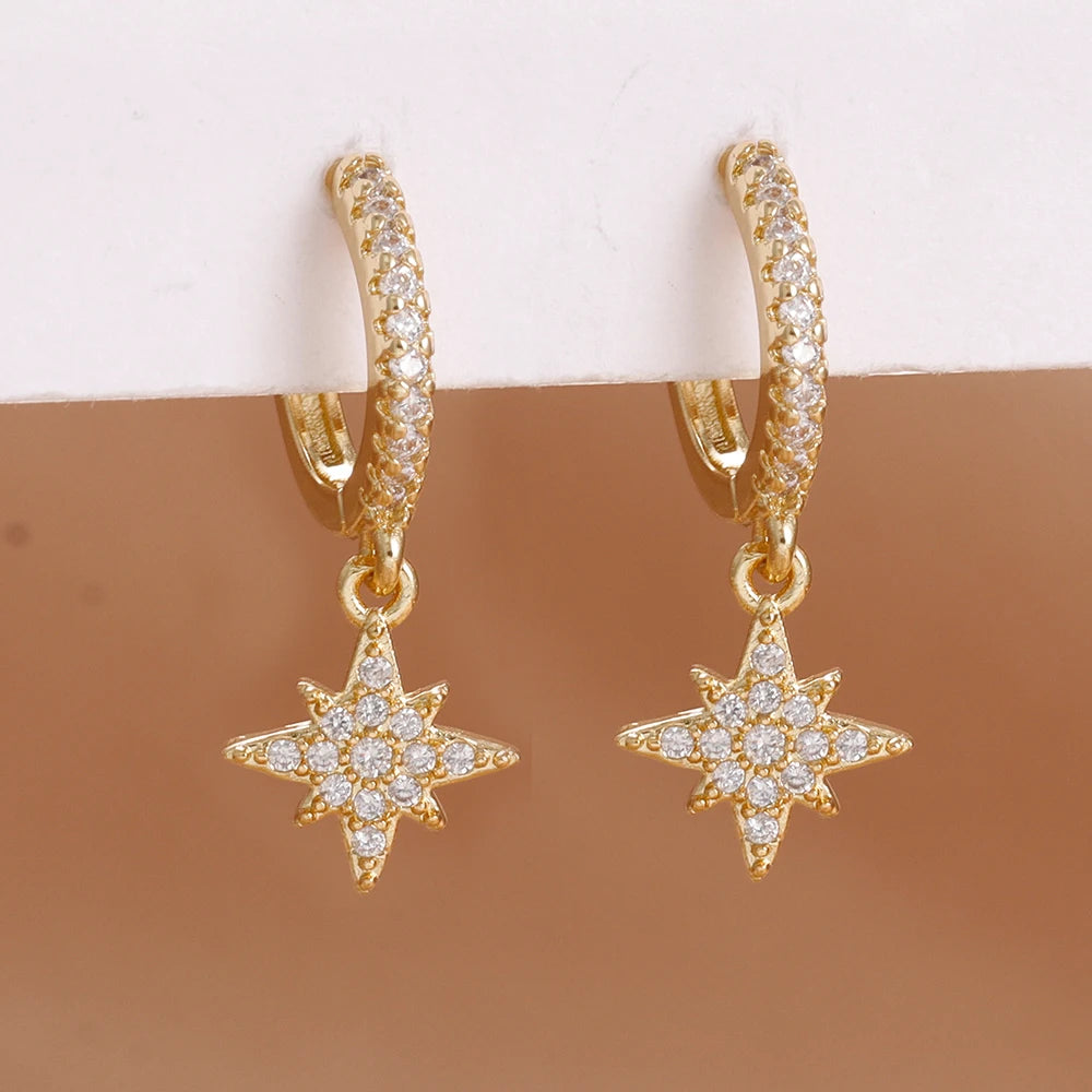 Celeste Starfall Drop Earrings
