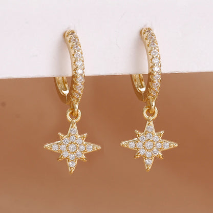 Celeste Starfall Drop Earrings