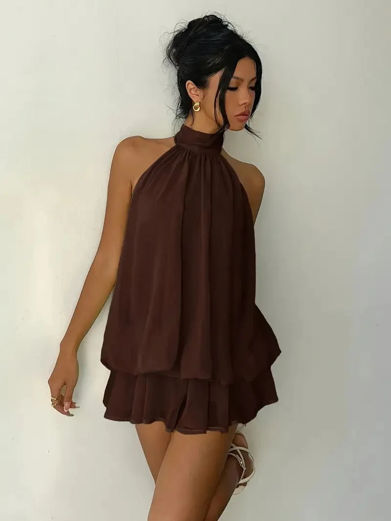 Elysia Sculpted Mini Dress