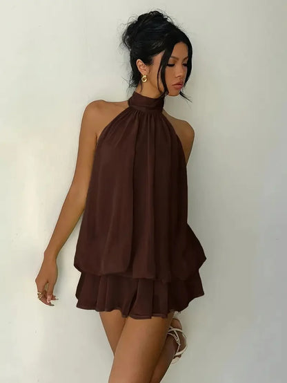 Elysia Sculpted Mini Dress