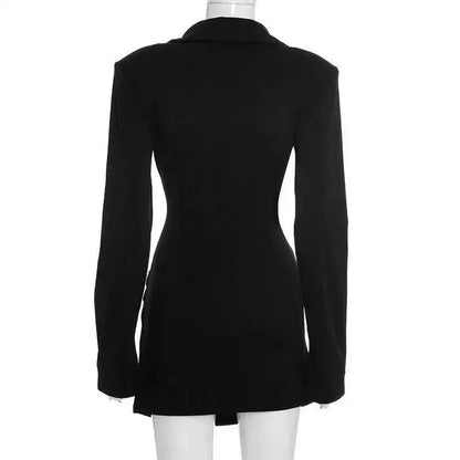 Odette Blazer Mini Dress, view 3