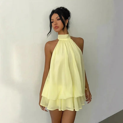 Elysia Sculpted Mini Dress