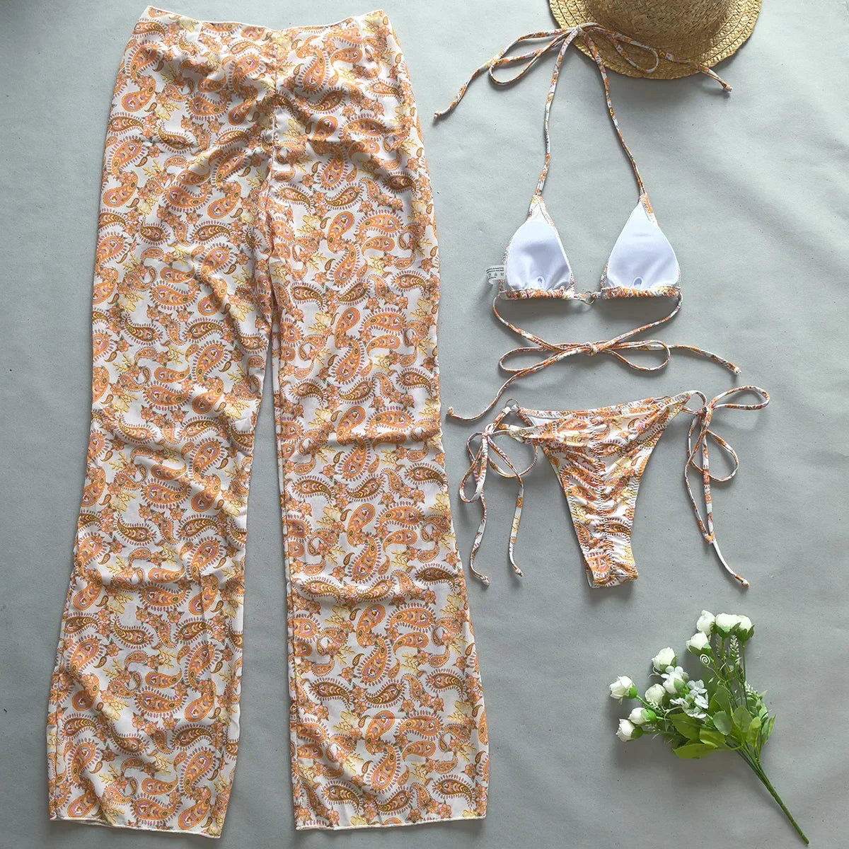 Solea Sculpt 3-Piece Bikini Set