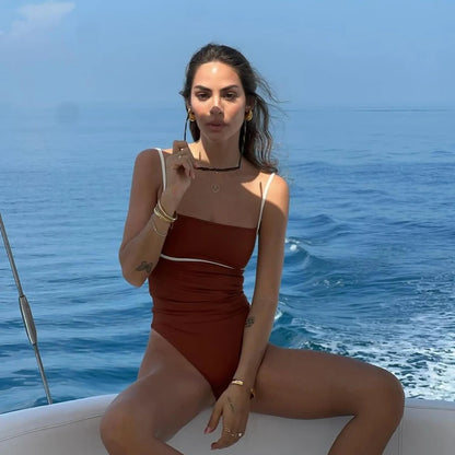 Seraphine High-Cut Bandeau One-Piece