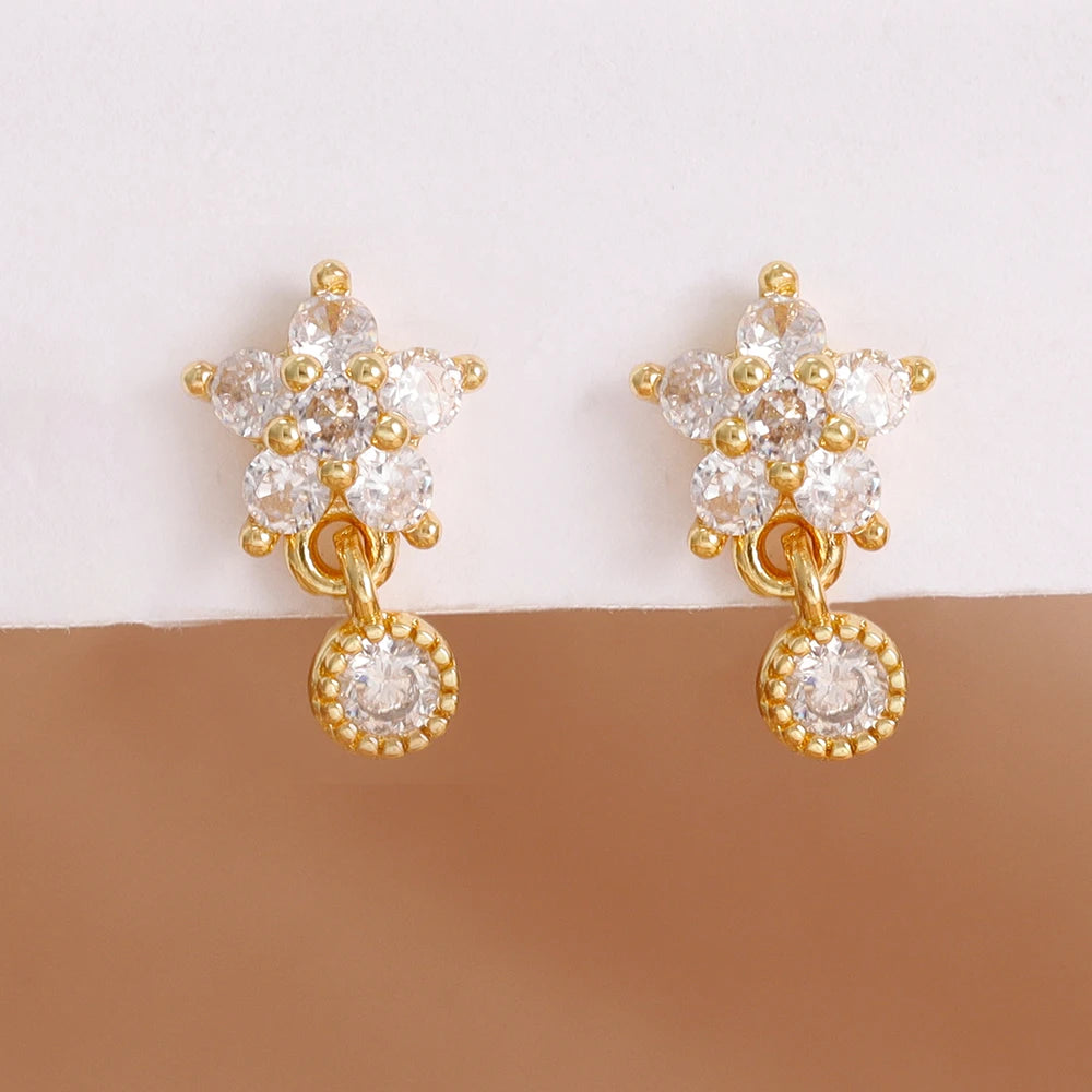 Celeste Starfall Drop Earrings