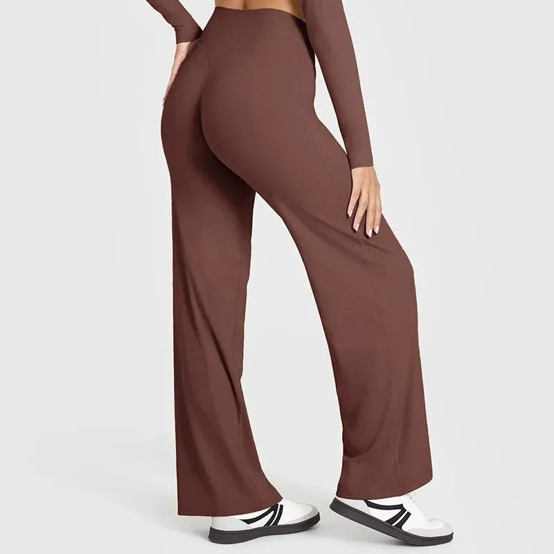 Nova Butter-Soft Flared Yoga Pants, view 4