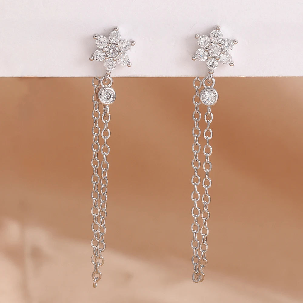 Celeste Starfall Drop Earrings