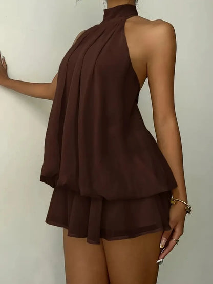 Elysia Sculpted Mini Dress
