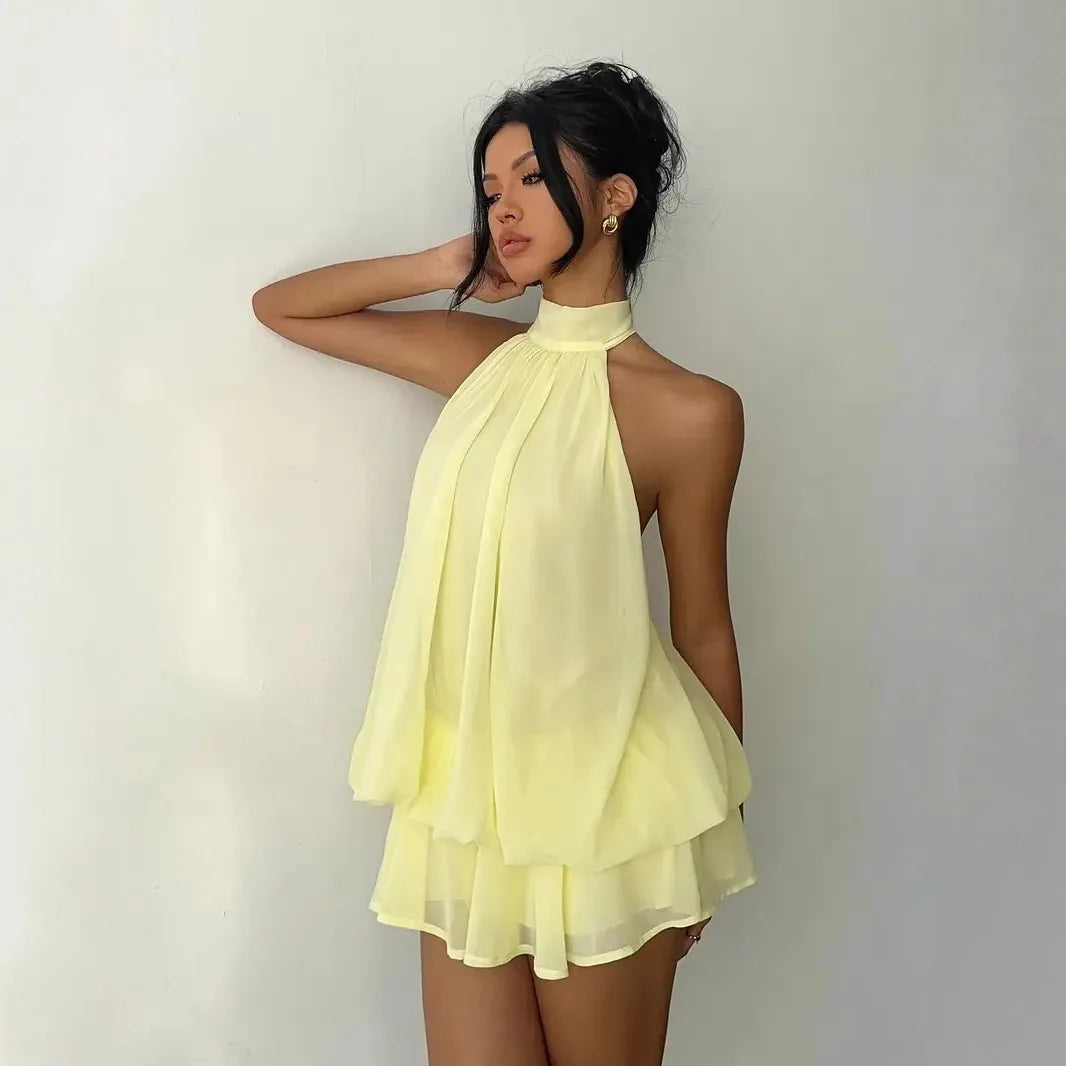 Elysia Sculpted Mini Dress