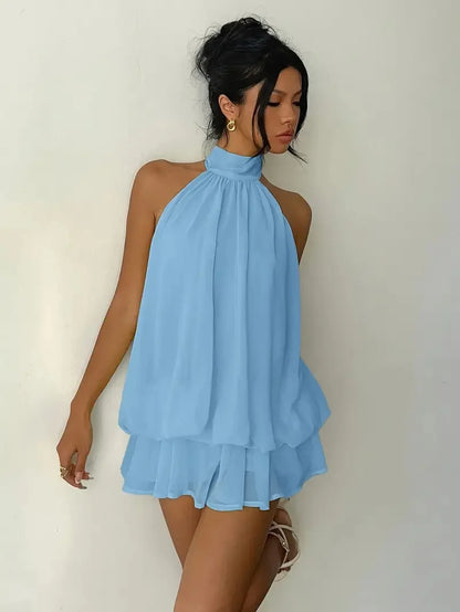 Elysia Sculpted Mini Dress