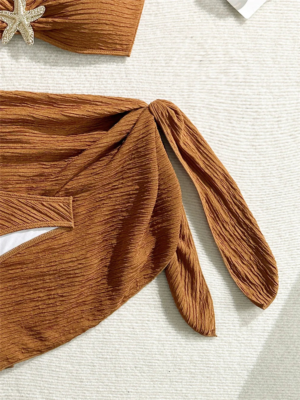 Aurea Starfish 3-Piece Bandeau Bikini Set