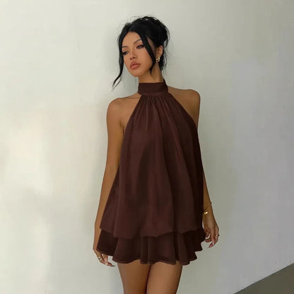 Elysia Sculpted Mini Dress