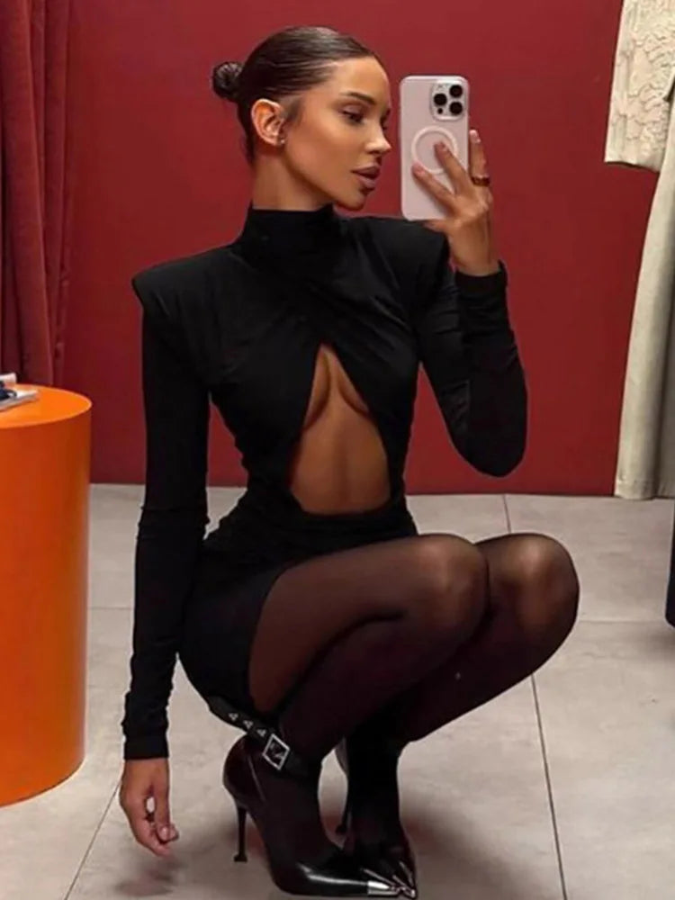 Scarlett Cut-Out Mini Dress, view 5