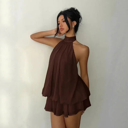 Elysia Sculpted Mini Dress