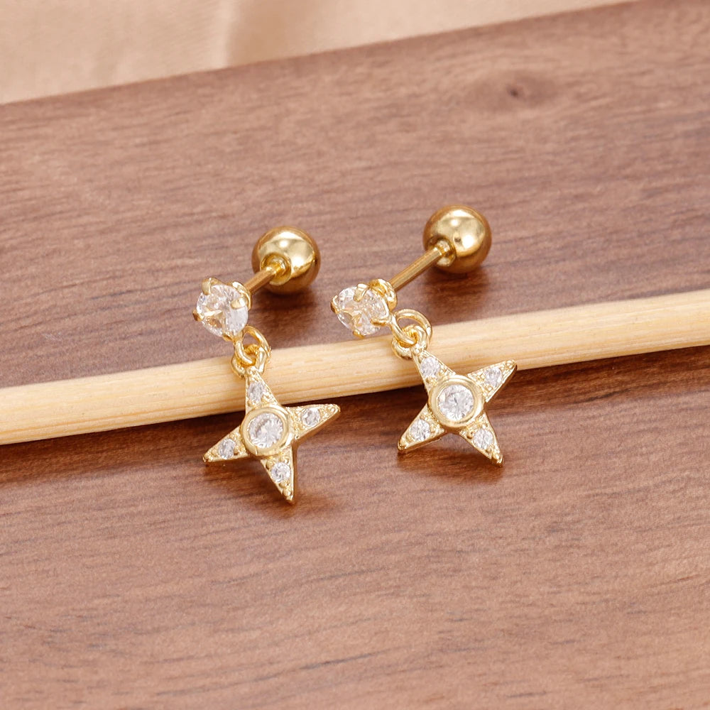 Celeste Starfall Drop Earrings