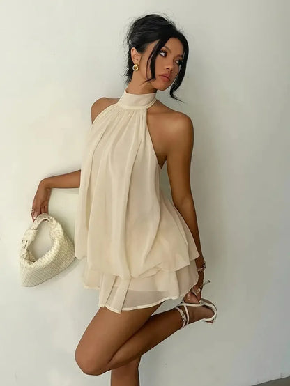 Elysia Sculpted Mini Dress
