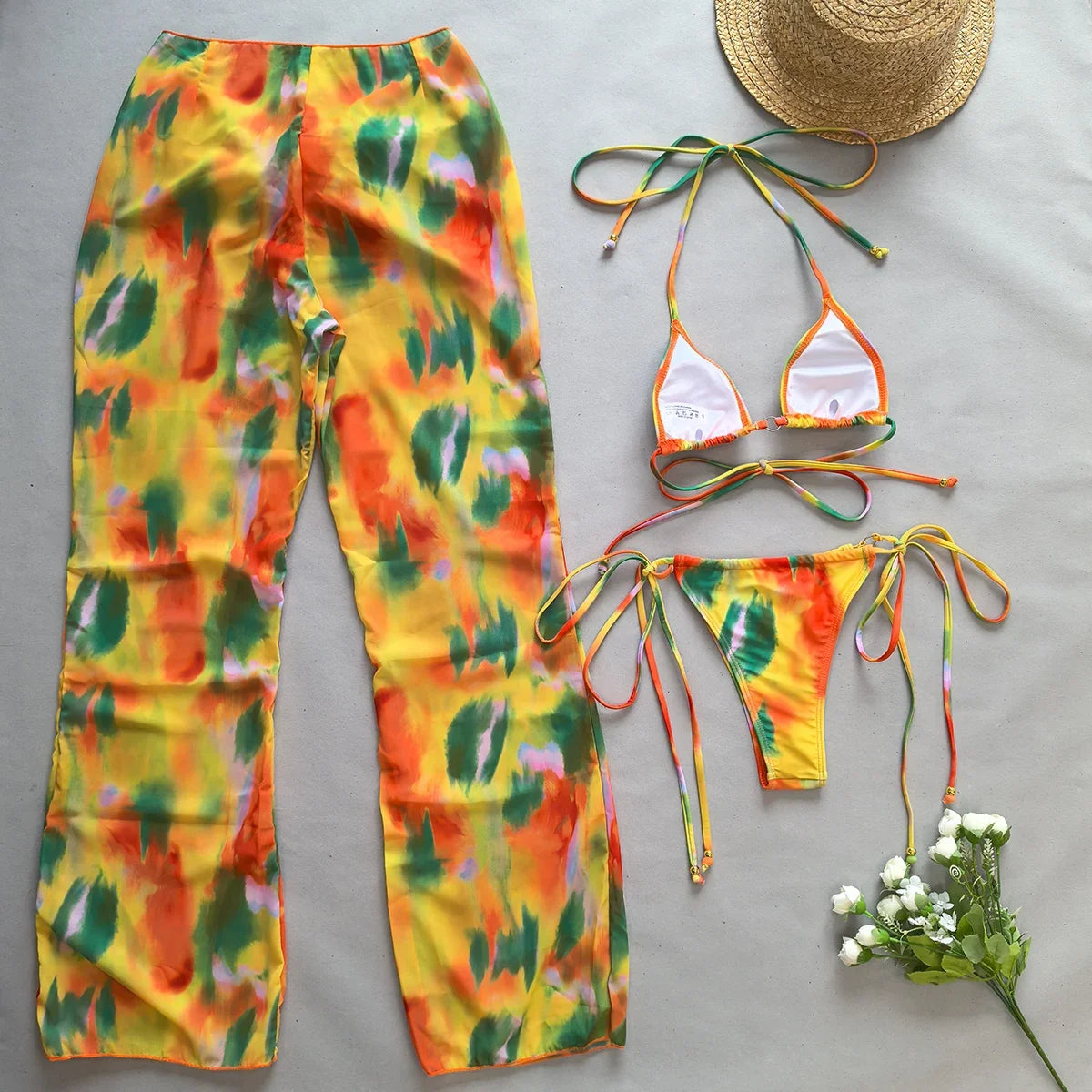 Solea Sculpt 3-Piece Bikini Set