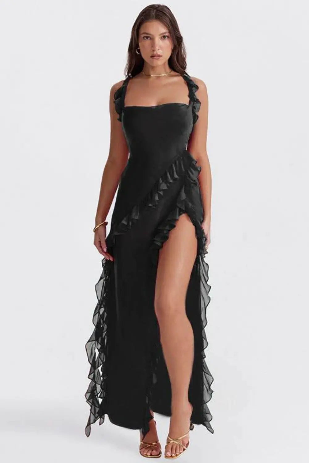 Viviana Maxi Dress — front view
